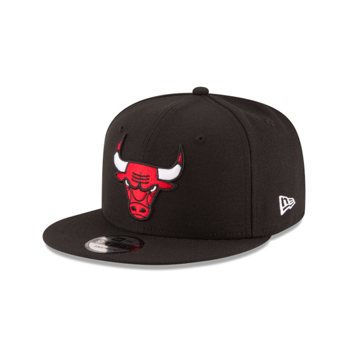 New Era Chicago Bulls Basic Black Snapback (70558225)