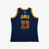 Mitchell & Ness LeBron James Cleveland Cavaliers 2015-16 Navy Alternate Swingman Jersey (202118384)