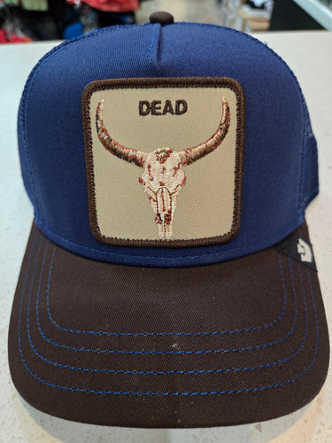 Goorin Bros. Two Tone Skull Snapback Trucker Hat (101 2418)