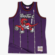 Load image into Gallery viewer, Mitchell &amp; Ness Tracy McGrady Toronto Raptors 1998-99 Purple Swingman Player Jersey (200105855)
