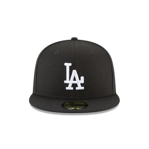 New Era Los Angeles Dodgers Black and White Basic 59Fifty Fitted (11591149)