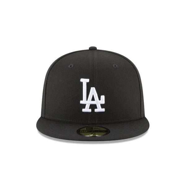 New Era Los Angeles Dodgers Black and White Basic 59Fifty Fitted (11591149)