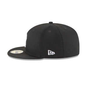 New Era Boston Red Sox Black and White Basic 59Fifty Fitted (11591174)