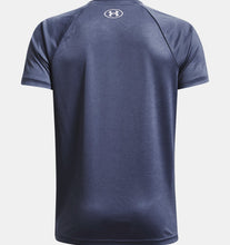 Load image into Gallery viewer, Under Armour Tech Box Logo Boys T-Shirt Blue