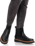 Roxy Marren  Leather Boots Black