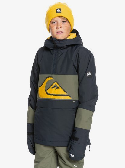 Quiksilver Boys 8-16 Steeze Insulated Snow Jacket Black